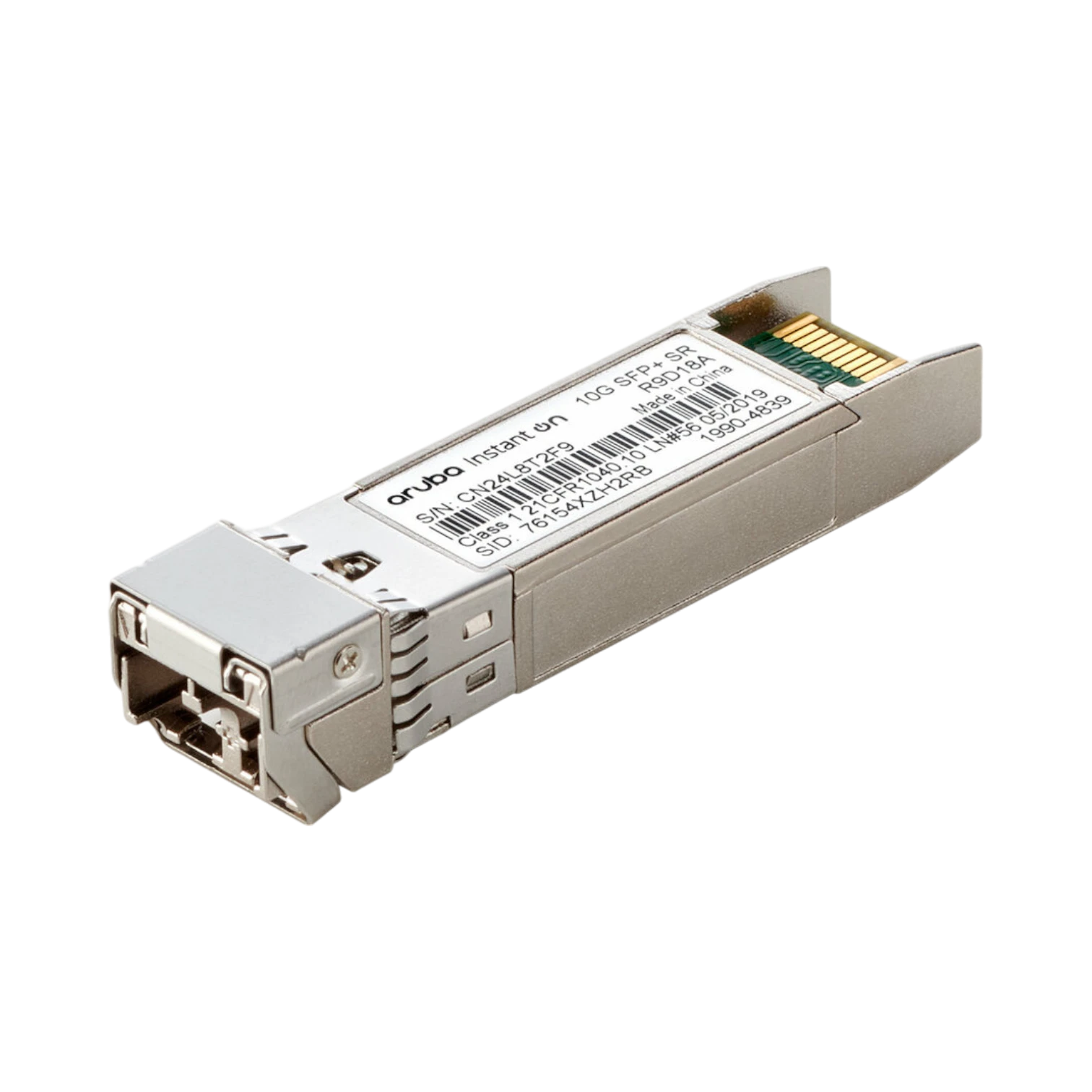 Aruba Instant On 10G SFP+ LC SR Transceiver Module — Being Shipped