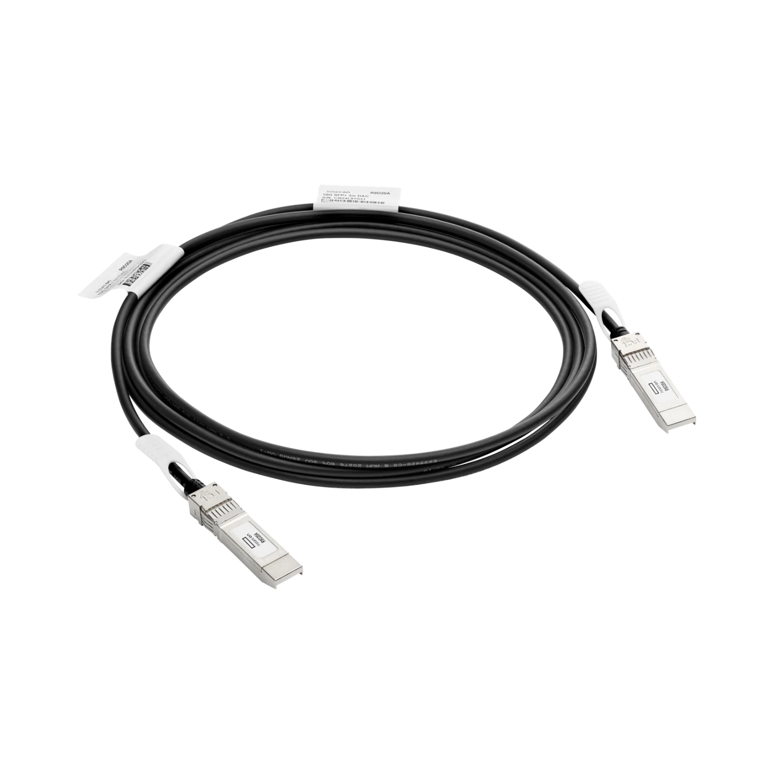 HPE Networking Instant On 10G SFP+ to SFP+ 3m Direct Attach Copper Cable — Being Shipped