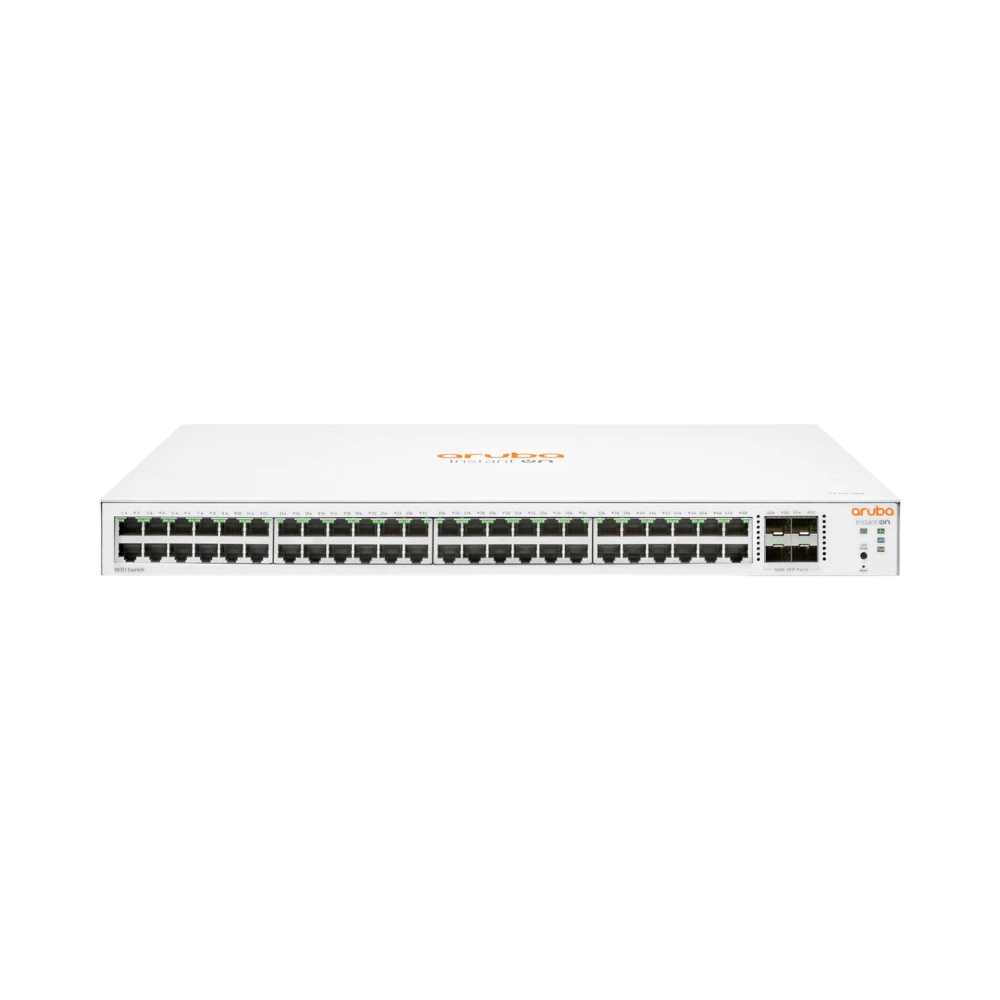 Aruba Instant On 1830 JL814A 48-Port Gigabit Managed Network Switch — Being Shipped