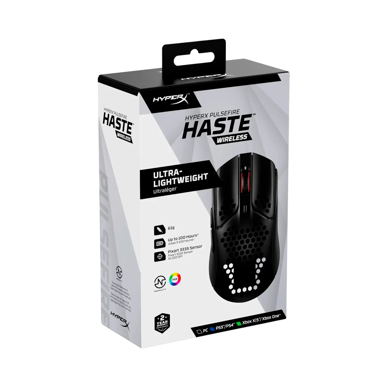 HyperX Pulsefire Haste Wireless Gaming Mouse (Black) — Being Shipped