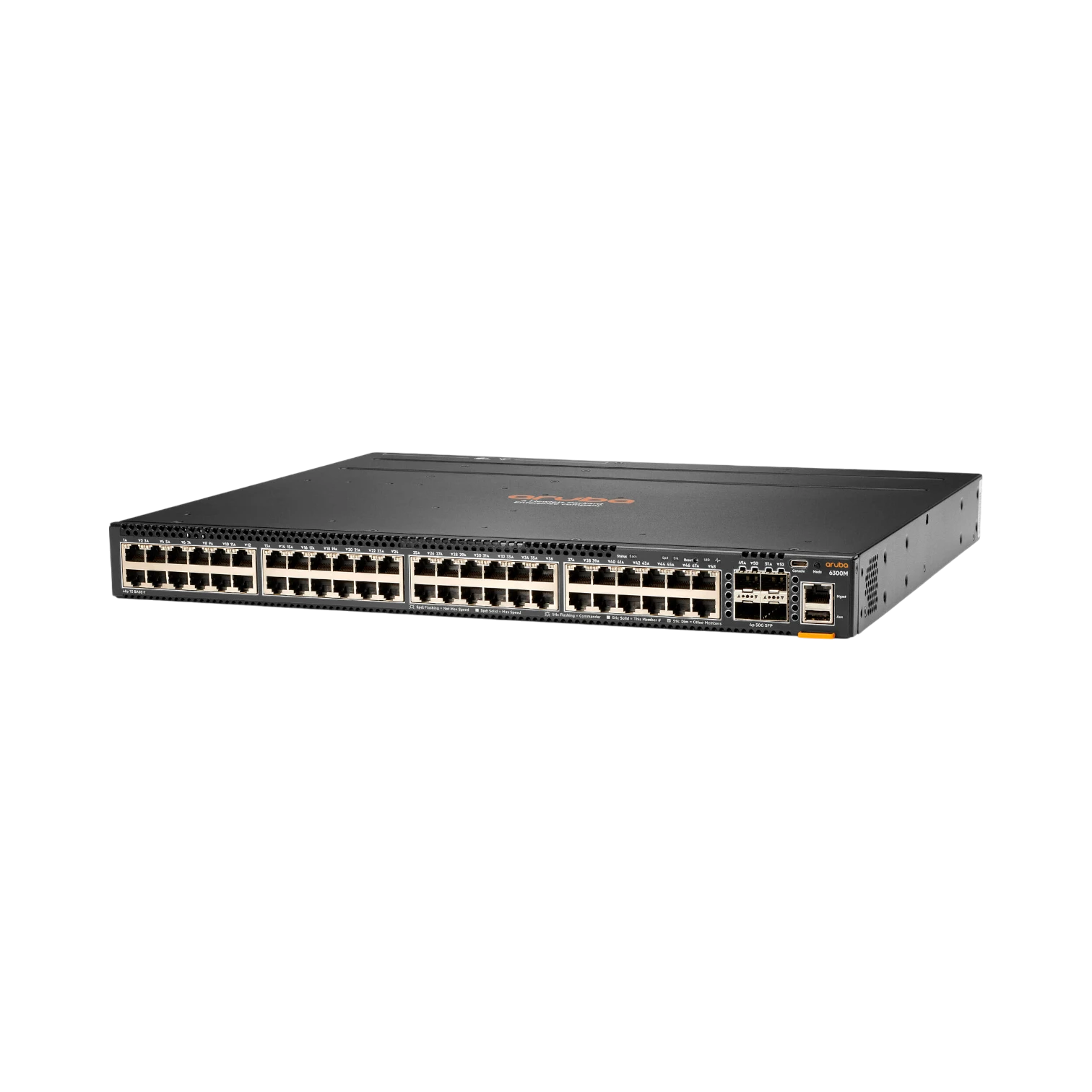 Aruba 6300M 48-Port Gigabit PoE+ Compliant Managed Network Switch — Being Shipped