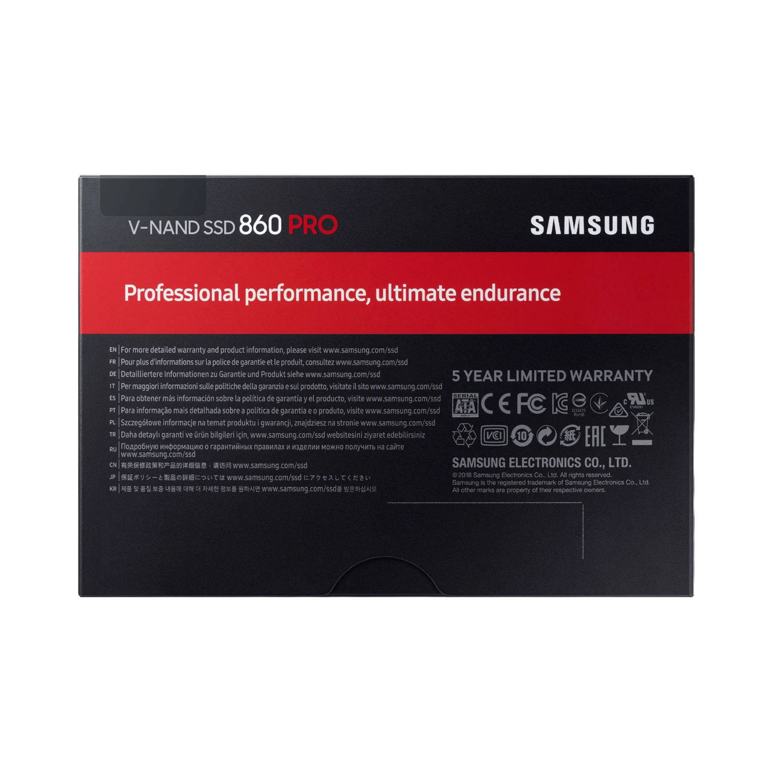 Samsung 860 PRO 1TB 2.5" 530MB/s SATA III Internal SSD — Being Shipped