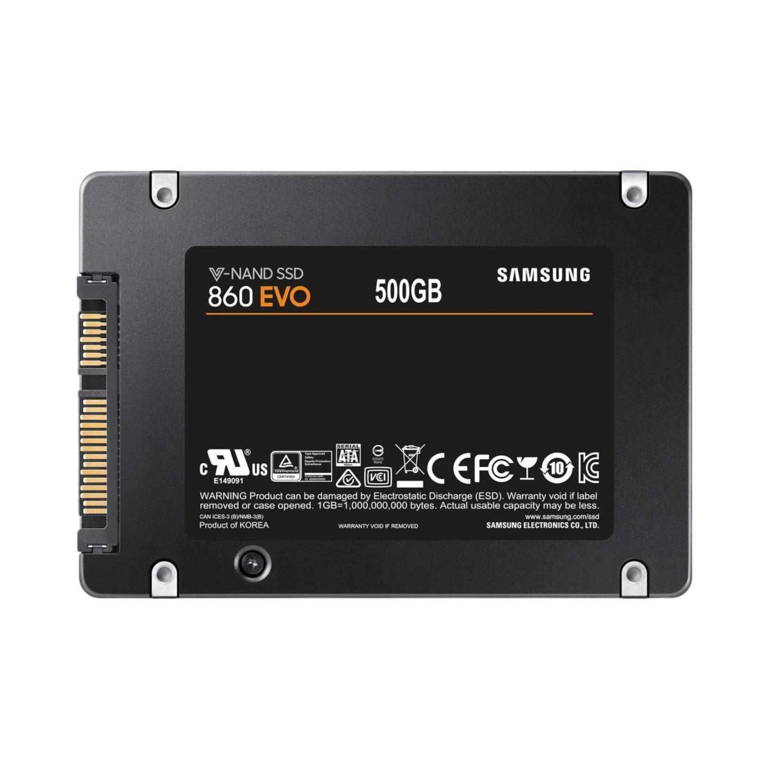 Samsung 860 EVO 500GB 2.5" SATA III Internal SSD — Being Shipped