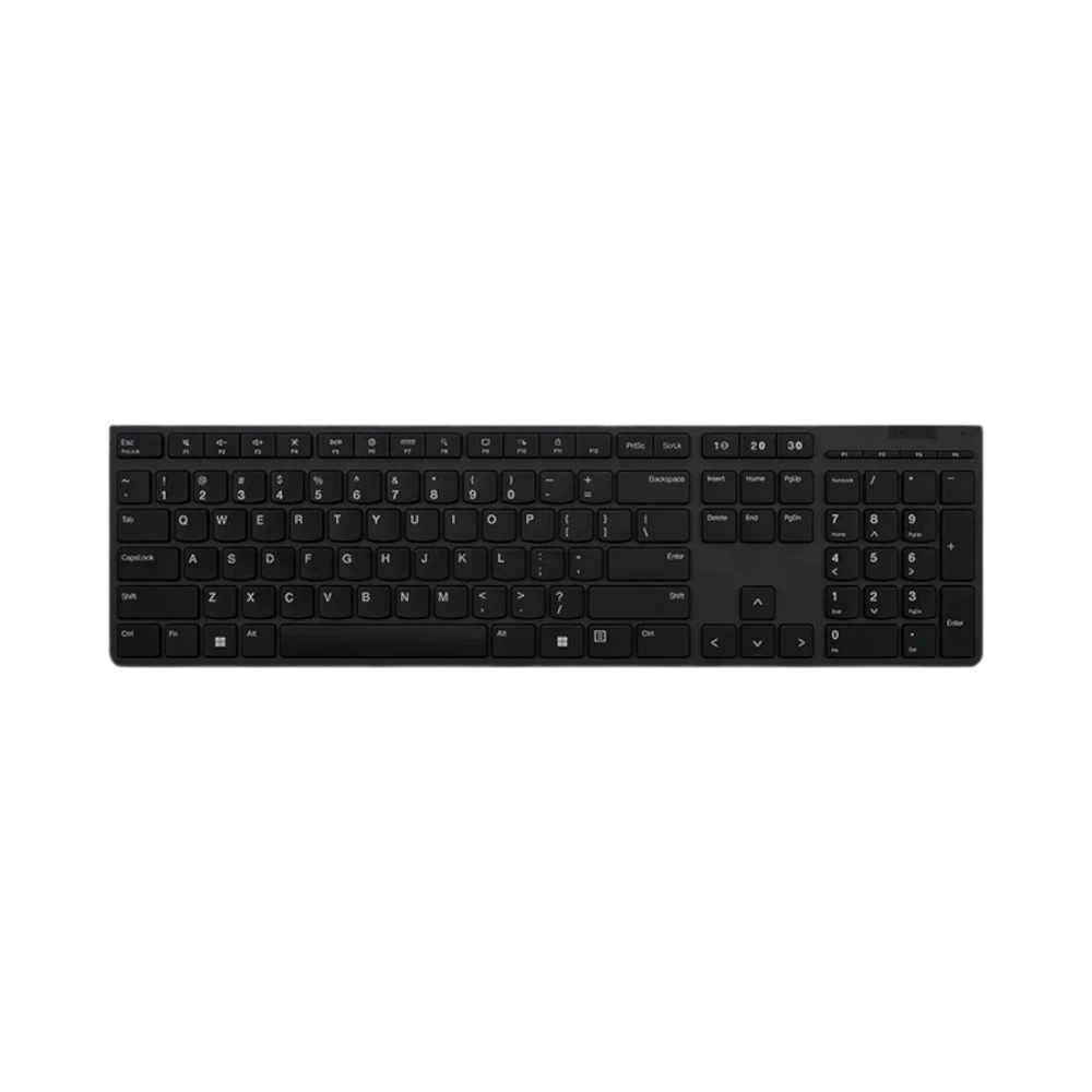 Lenovo Professional Wireless Rechargeable Keyboard (Black) — Being Shipped