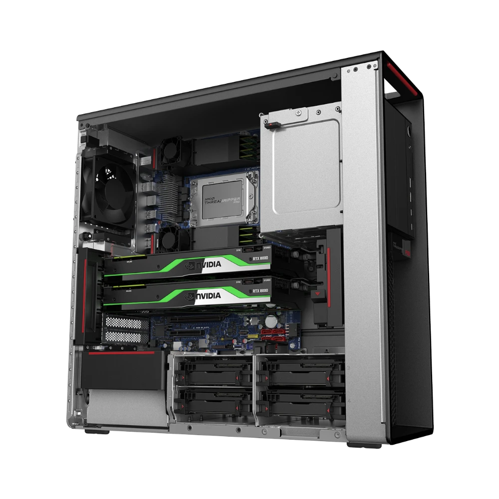 Lenovo ThinkStation P620 Tower Workstation AMD Ryzen Threadripper PRO, NVIDIA T1000, 32GB RAM, 1TB SSD — Being Shipped