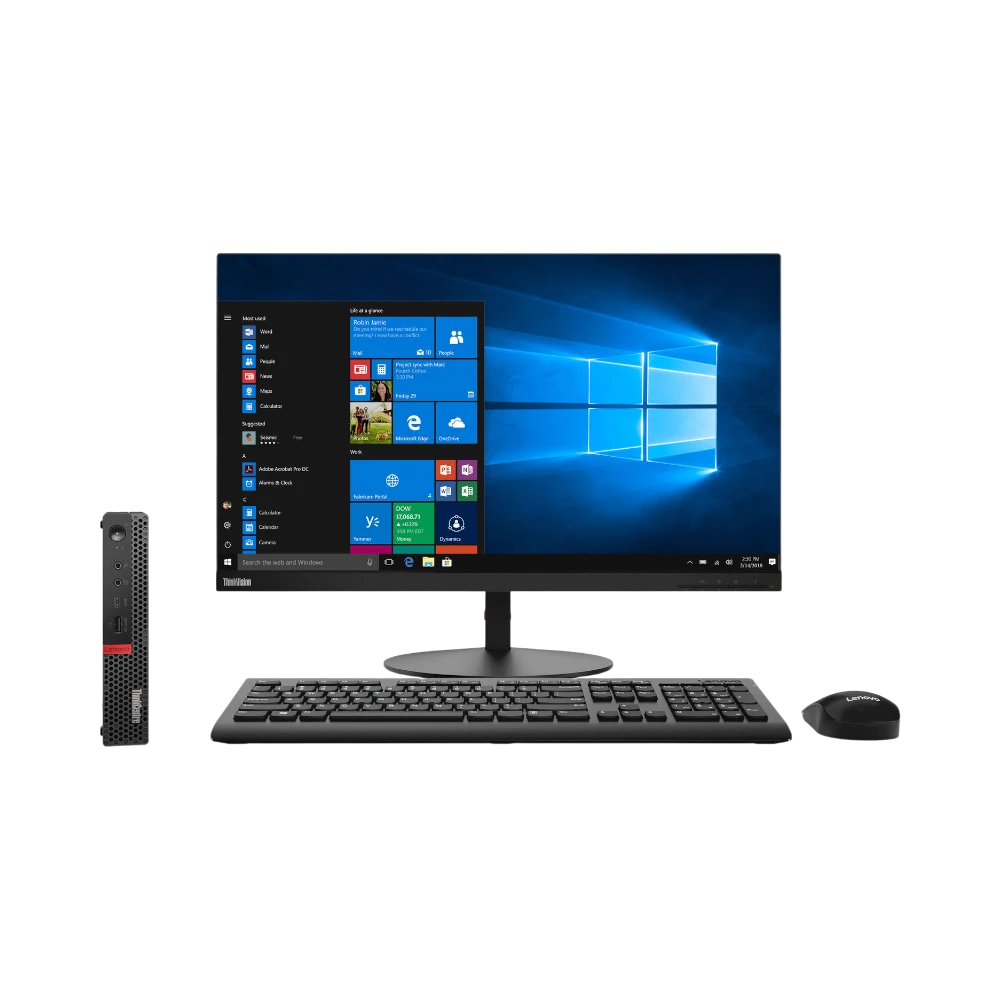 Lenovo M920Q Tiny Desktop Computer Intel Core i5-8500T, Intel UHD Graphics 630, 8GB RAM, 256GB SSD — Being Shipped