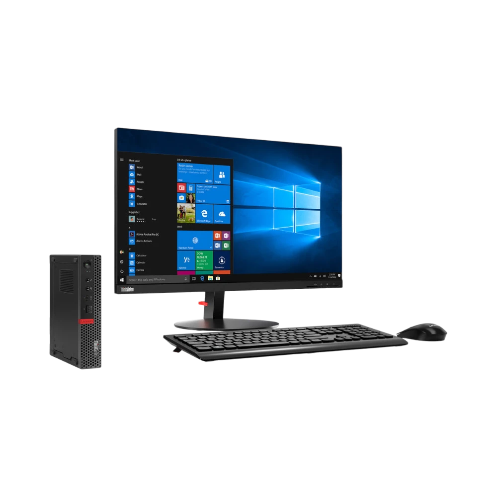 Lenovo M920Q Tiny Desktop Computer Intel Core i5-8500T, Intel UHD Graphics 630, 8GB RAM, 256GB SSD — Being Shipped