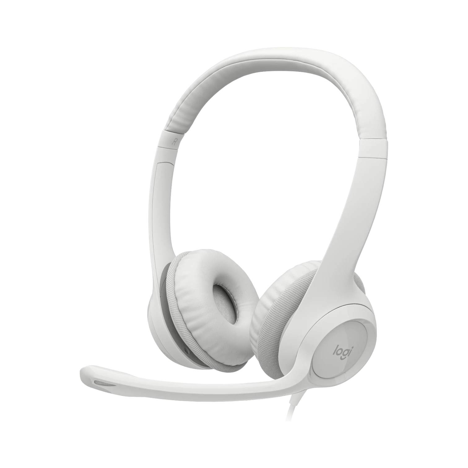 Logitech USB Headset H390 (Off-White) — Being Shipped