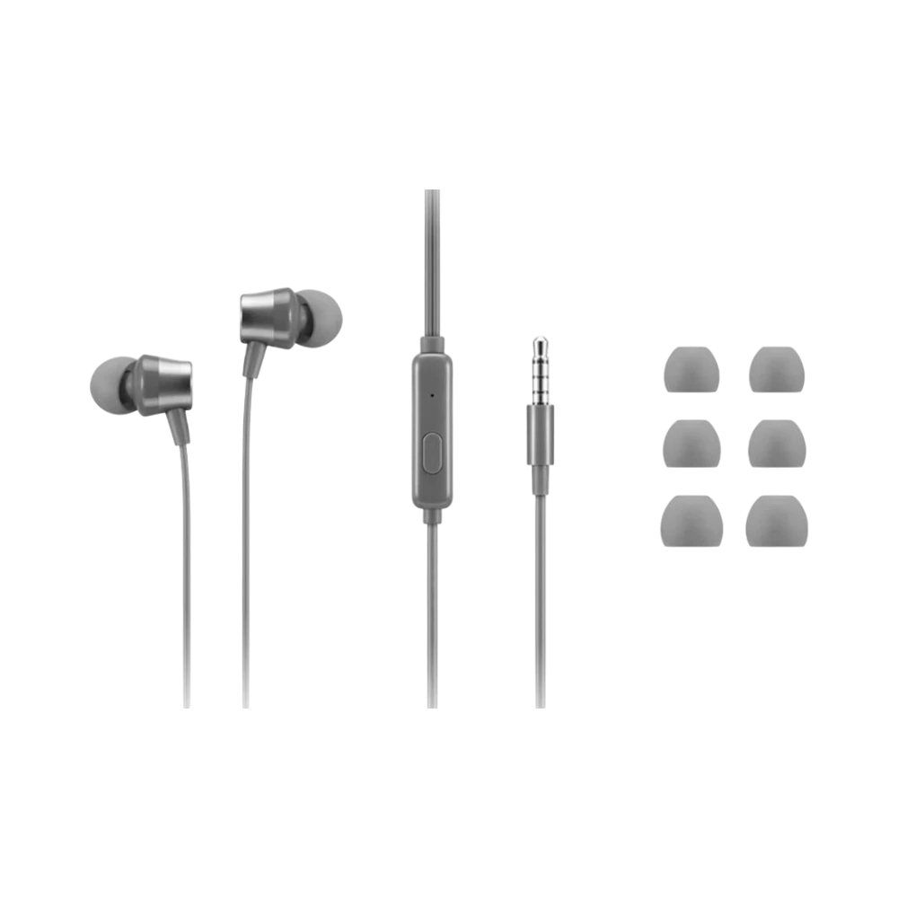 Lenovo 110 Analog In-Ear Headphones (Grey) — Being Shipped