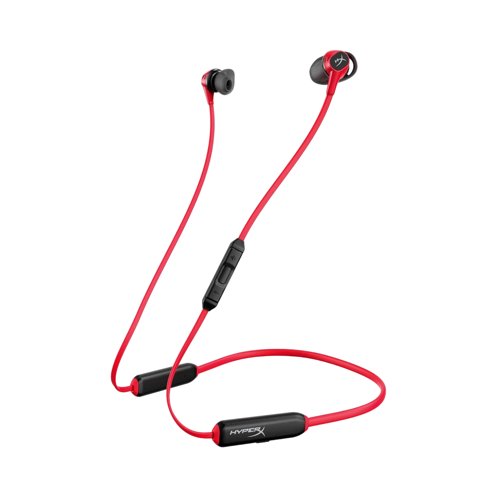 HyperX Cloud Buds Wireless Neckband In-Ear Headphones (Black/Red) — Being Shipped