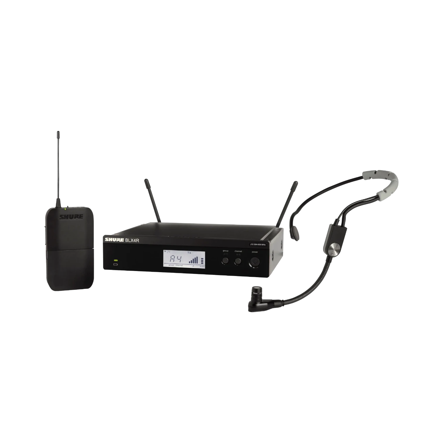 Shure BLX14R/SM35 Rackmount Wireless Cardioid Performance Headset Microphone System — Being Shipped