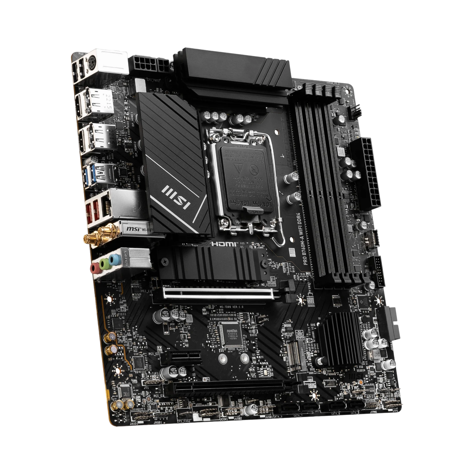 MSI PRO B760M-A WIFI DDR4 LGA 1700 Micro-ATX Motherboard — Being Shipped