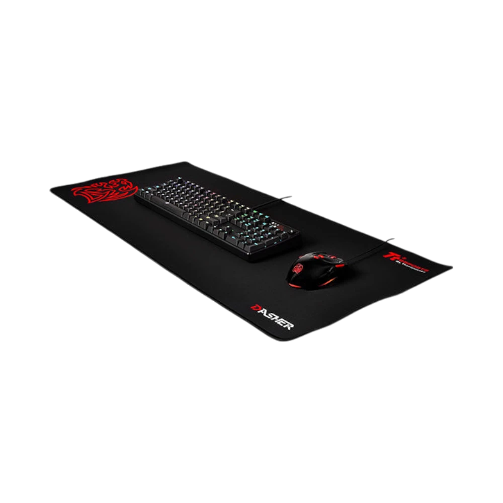 Thermaltake Dasher 2016 Extended Gaming Mouse Pad (Black & Red) — Being Shipped