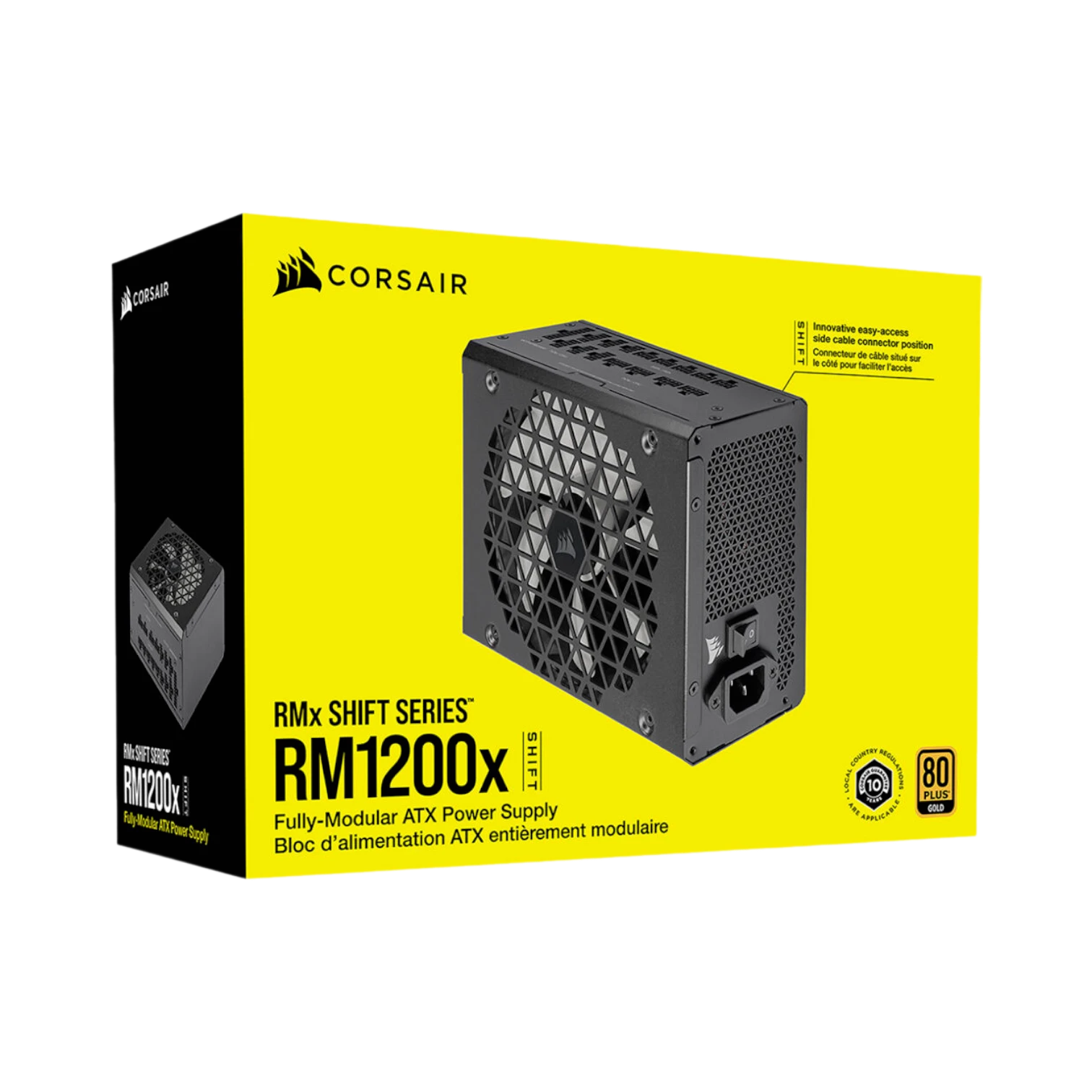 Corsair RM1200x SHIFT 80 PLUS Gold Modular Power Supply — Being Shipped