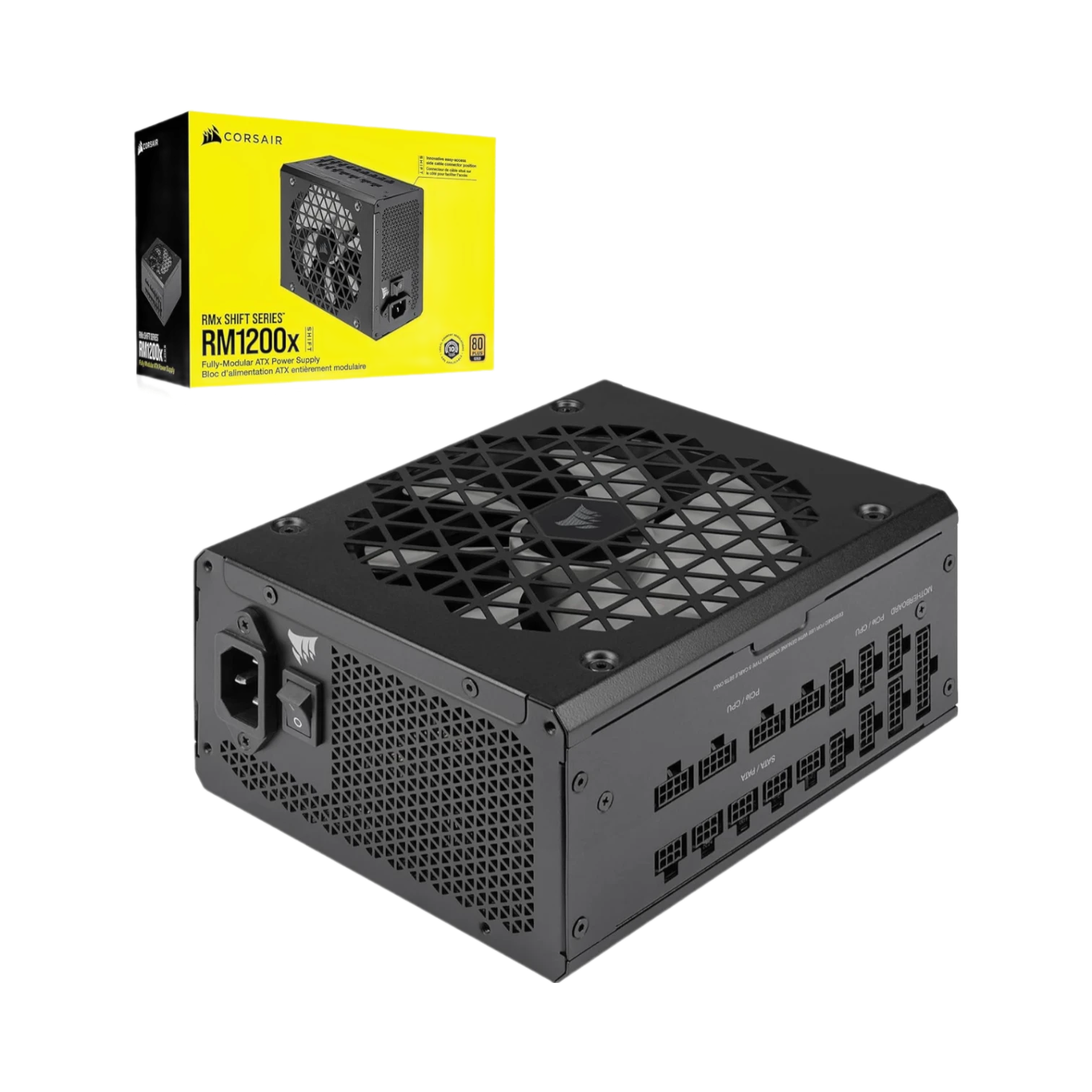 Corsair RM1200x SHIFT 80 PLUS Gold Modular Power Supply — Being Shipped