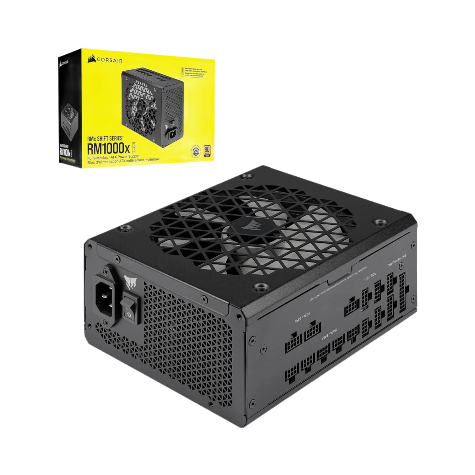 Corsair RM1000x SHIFT 80 PLUS Gold Modular Power Supply — Being Shipped