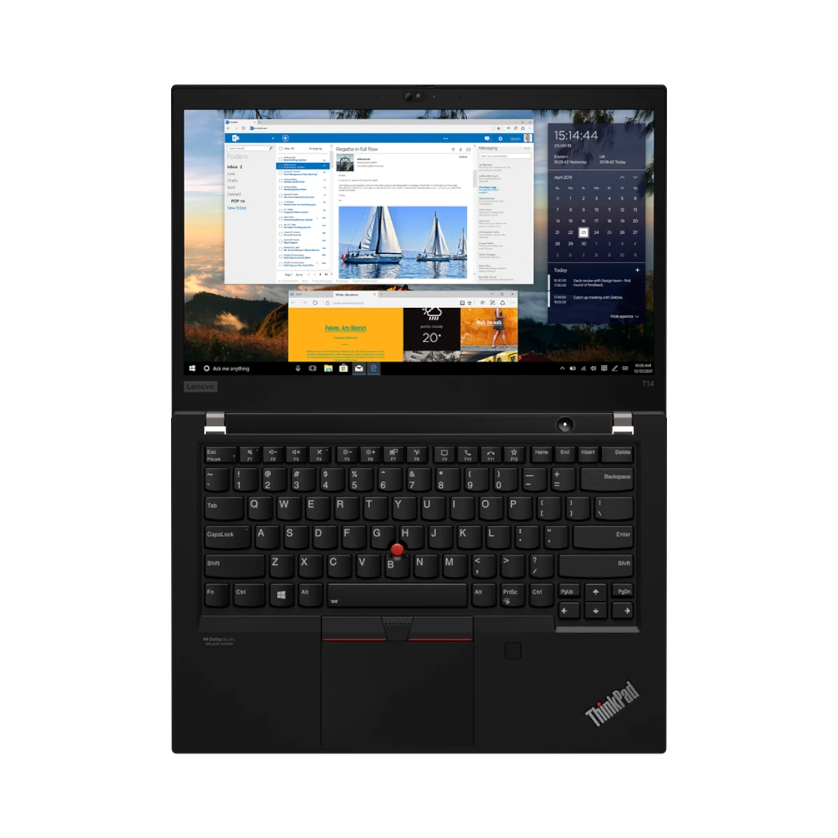 Lenovo ThinkPad T14 Gen 2 14" Touch Notebook, Intel Core i7-1185G7, 16GB RAM, 512GB SSD — Being Shipped