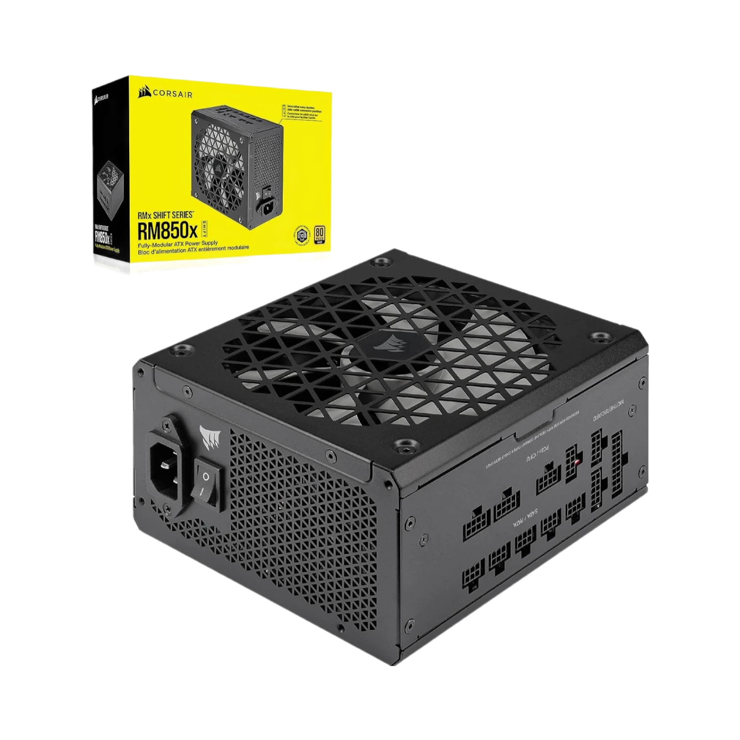 Corsair RM850x SHIFT 80 PLUS Gold Modular Power Supply — Being Shipped