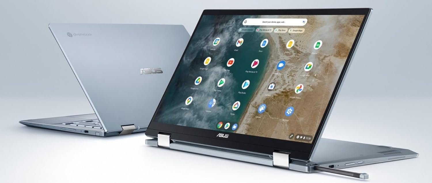 ASUS 14” Flip CX5 Touch Chromebook, Intel Core i7-1130G7, Intel Iris Xe Graphics, 16GB RAM, 512GB SSD — Being Shipped