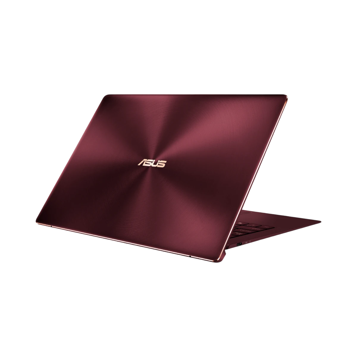 ASUS 13.3" ZenBook S UX391UA Laptop, Intel Core i7-8550U, 8GB RAM, 256GB SSD (Burgundy Red) — Being Shipped