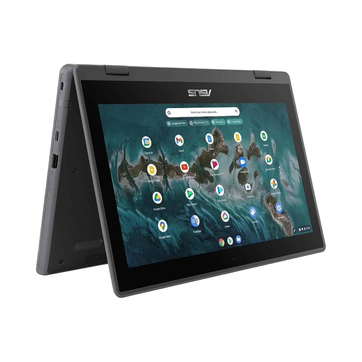 ASUS Chromebook Flip CR1 11.6" Touchscreen Notebook, Intel Celeron N5100, 8GB RAM, 32GB eMMC — Being Shipped