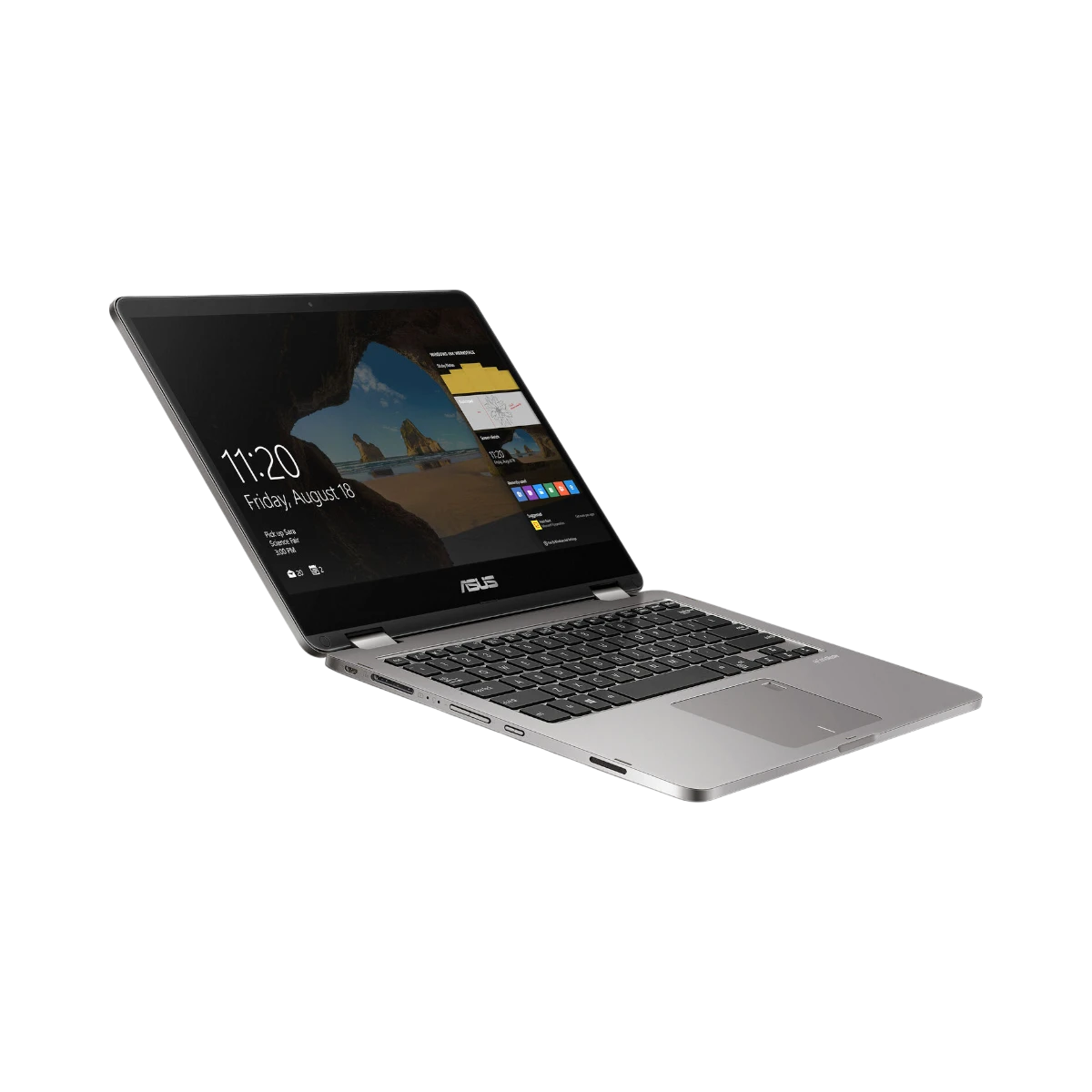 ASUS VivoBook Flip 14 2-in-1 14” Laptop, Intel Pentium Silver N5030, 4GB RAM, 128GB eMMC — Being Shipped