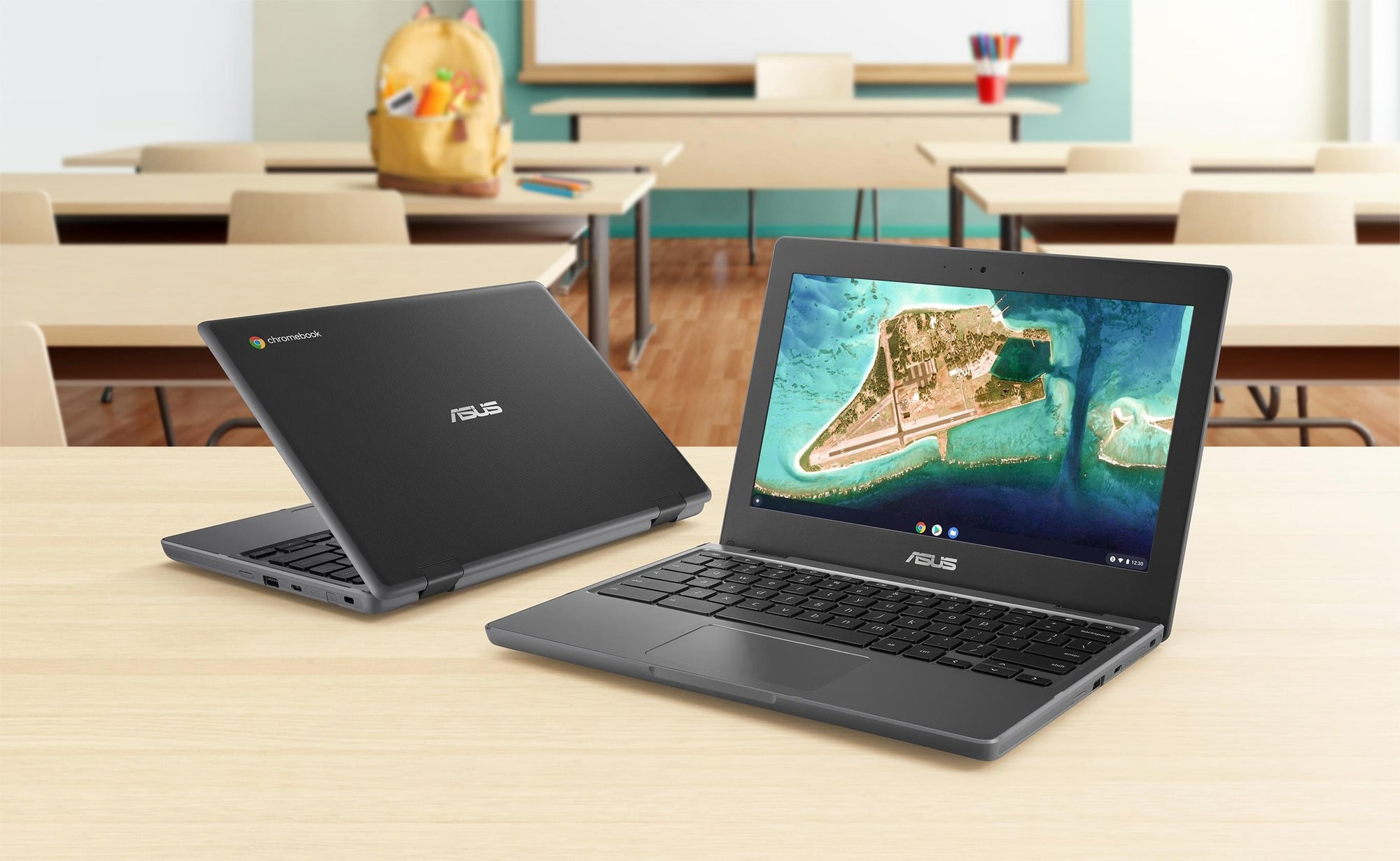 ASUS Chromebook CR1 11.6" Notebook, Intel Celeron N5100, 4GB RAM, 32GB eMMC — Being Shipped