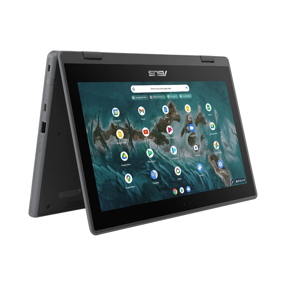 ASUS Touchscreen Chromebook Flip CR1 11.6" Notebook, Intel Celeron N5100, 8GB RAM, 32GB eMMC — Being Shipped