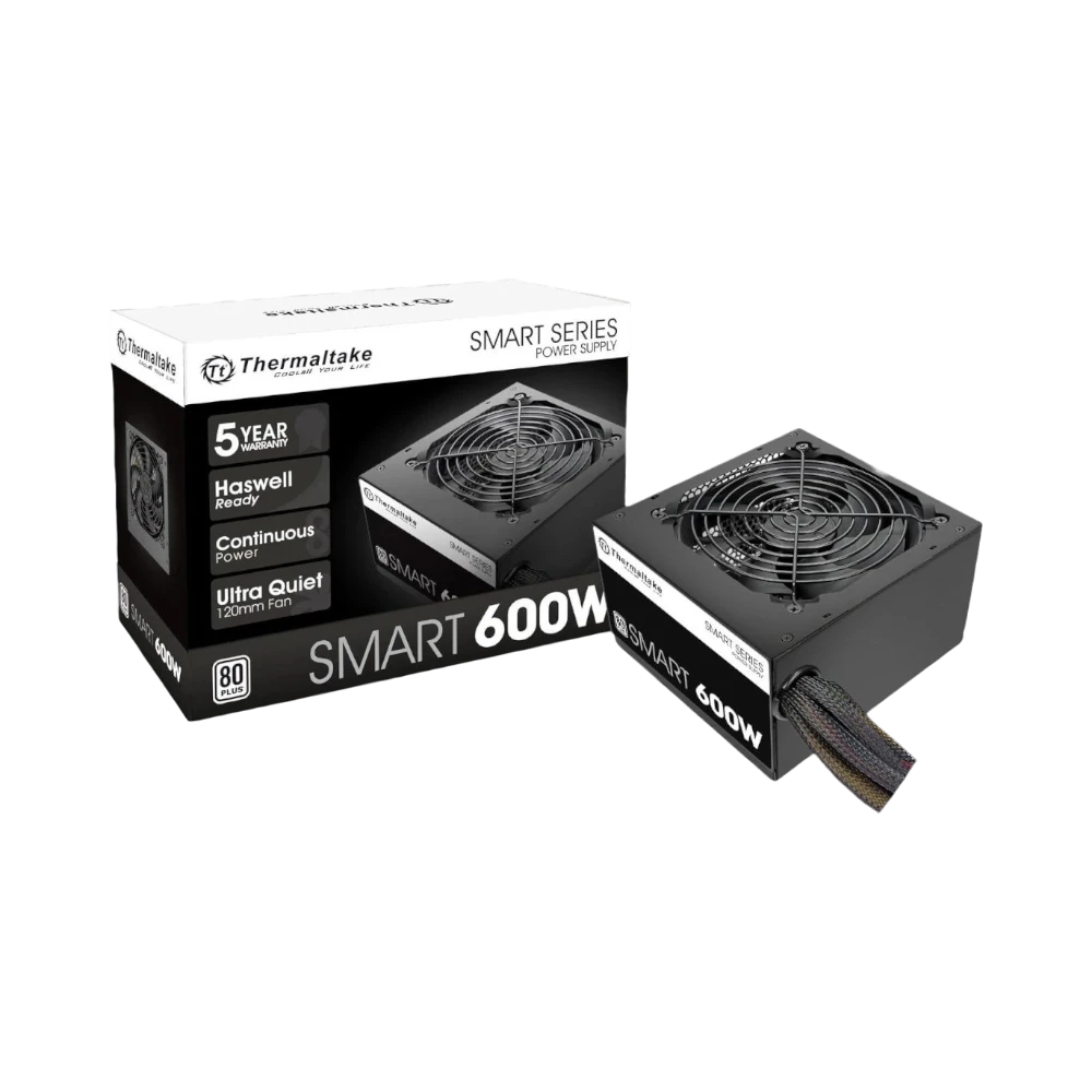 Thermaltake Smart 600W 80 PLUS Power Supply — Being Shipped