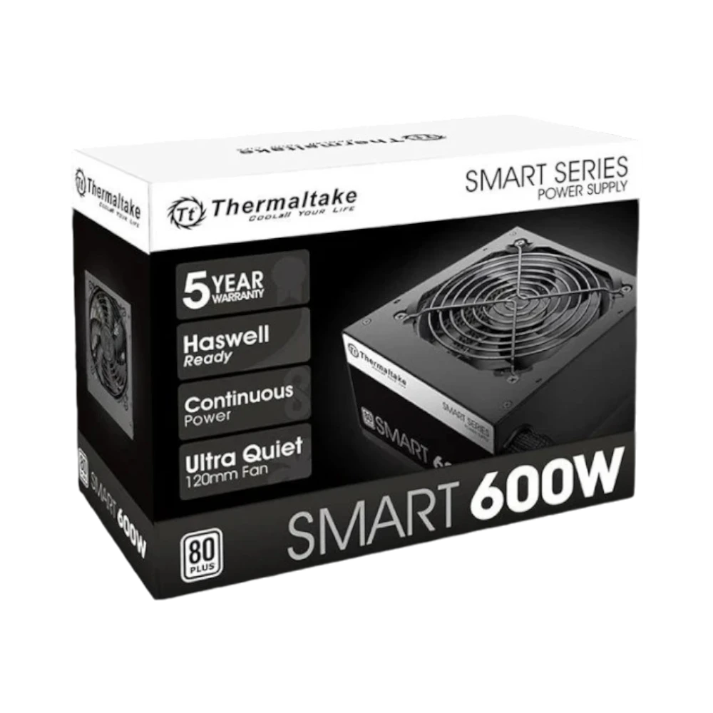 Thermaltake Smart 600W 80 PLUS Power Supply — Being Shipped