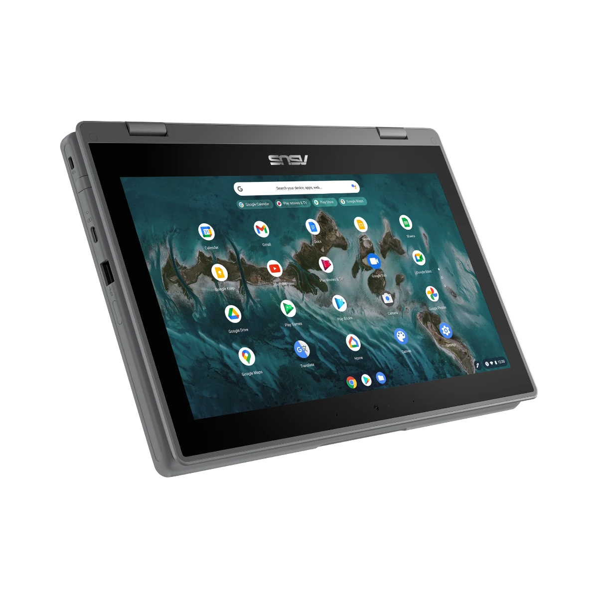 ASUS Chromebook Flip CR1 11.6" Notebook, Intel Celeron N5100, 4GB RAM, 32GB eMMC — Being Shipped