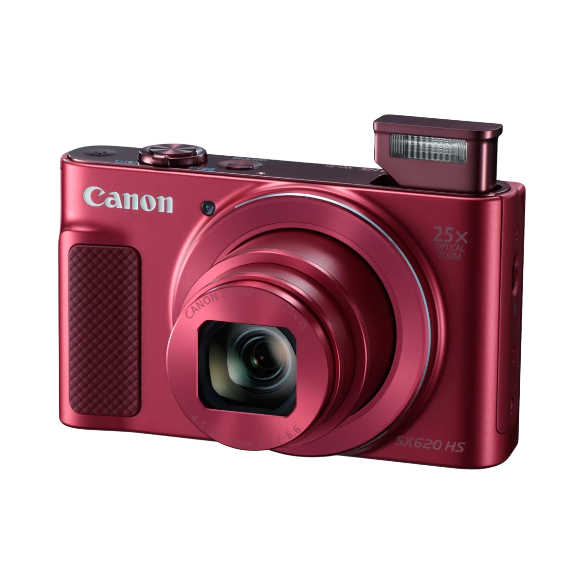 Canon PowerShot SX620 HS 25x Zoom Wi-Fi Digital Camera (Red) — Being Shipped