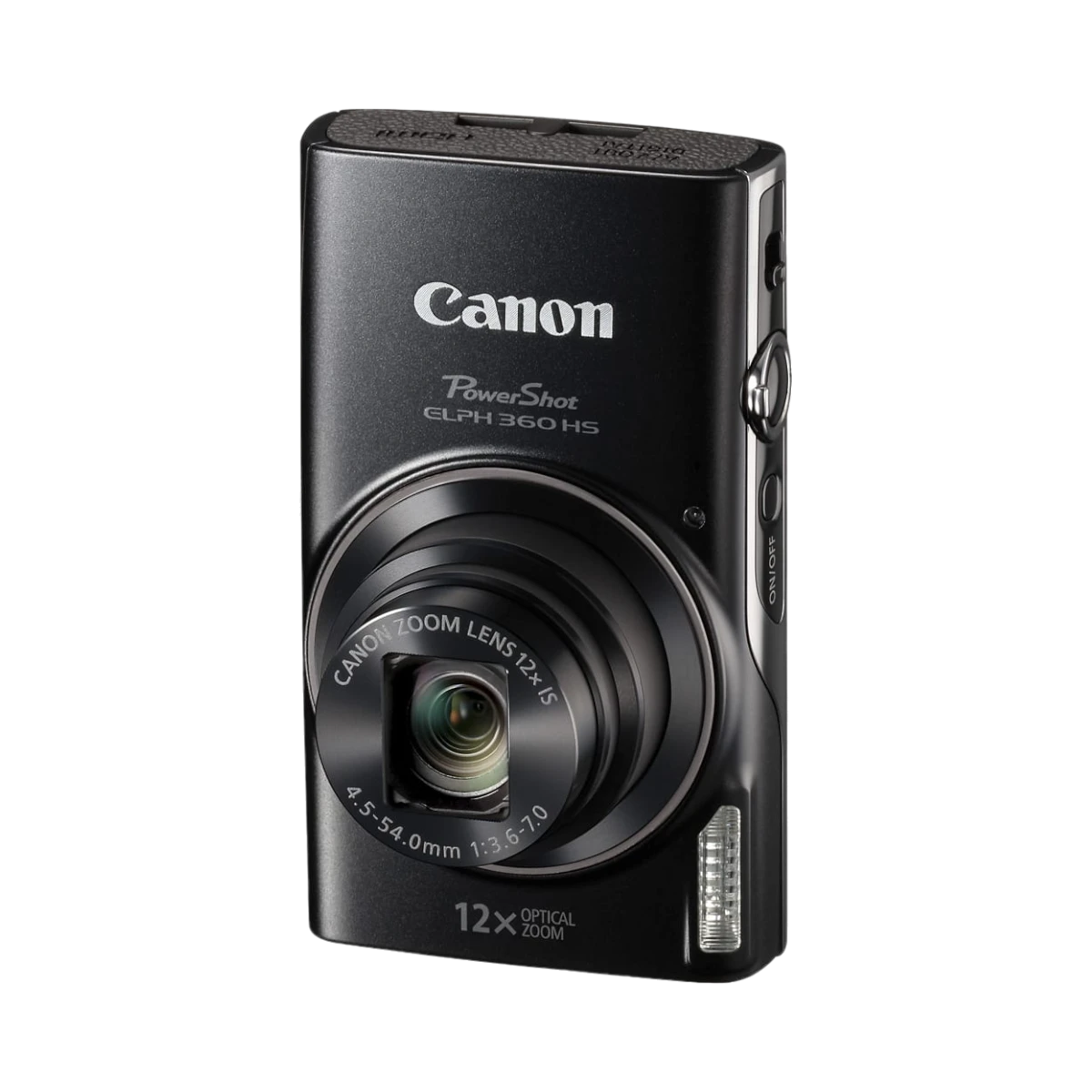 Canon PowerShot ELPH 360 HS Digital Camera (Black) — Being Shipped