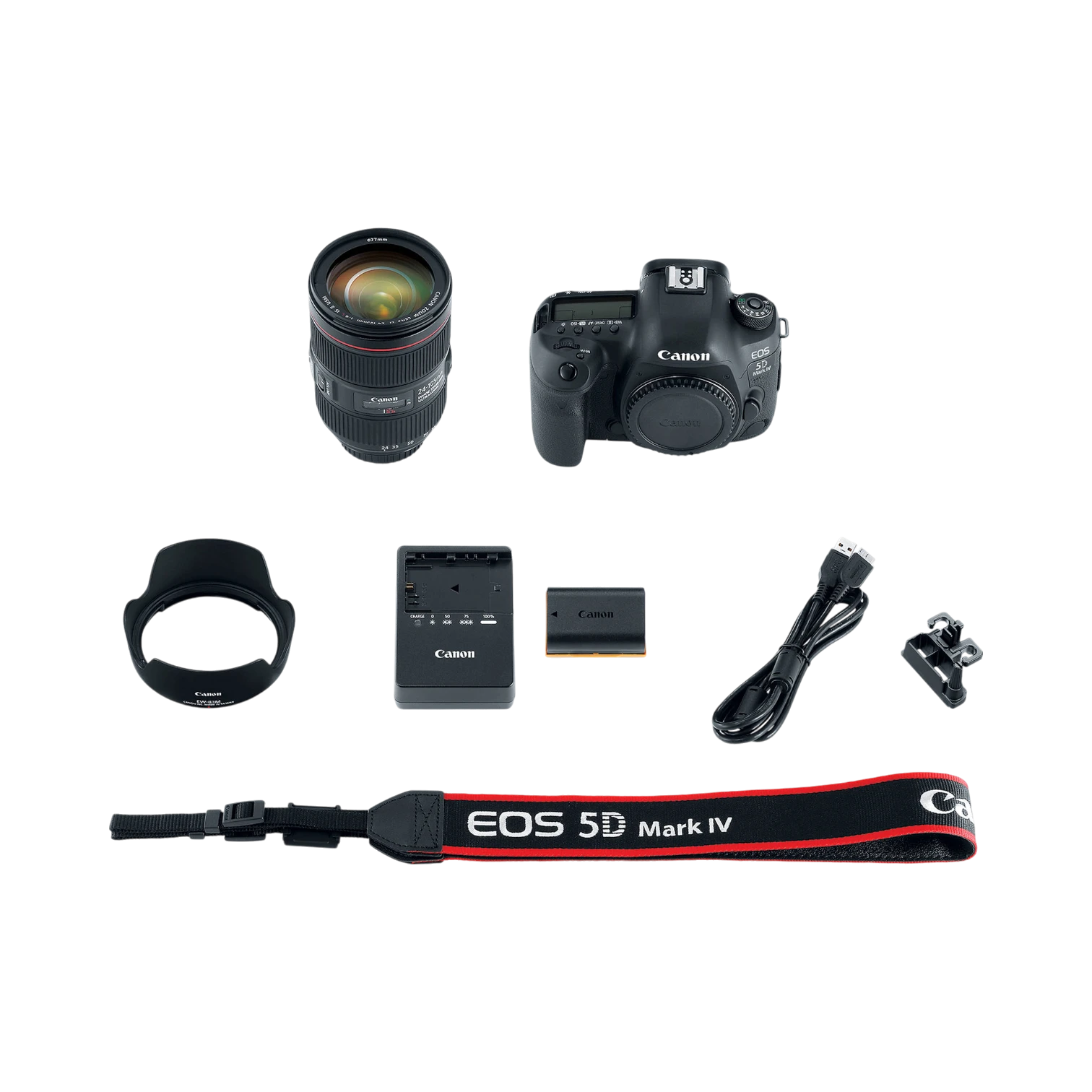 Canon EOS 5D Mark IV DSLR Camera with 24-105mm f/4L II Lens — Being Shipped