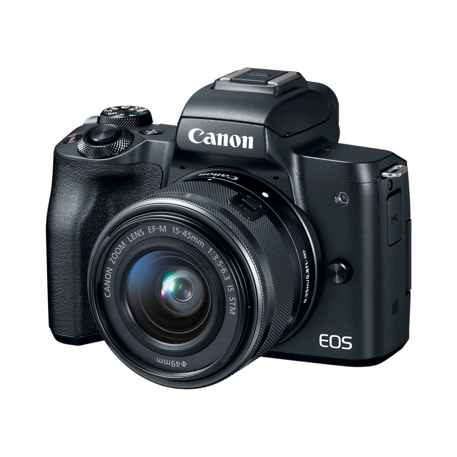 Canon EOS M50 Mirrorless Camera with 15-45mm Lens Video Creator Kit (Black) — Being Shipped