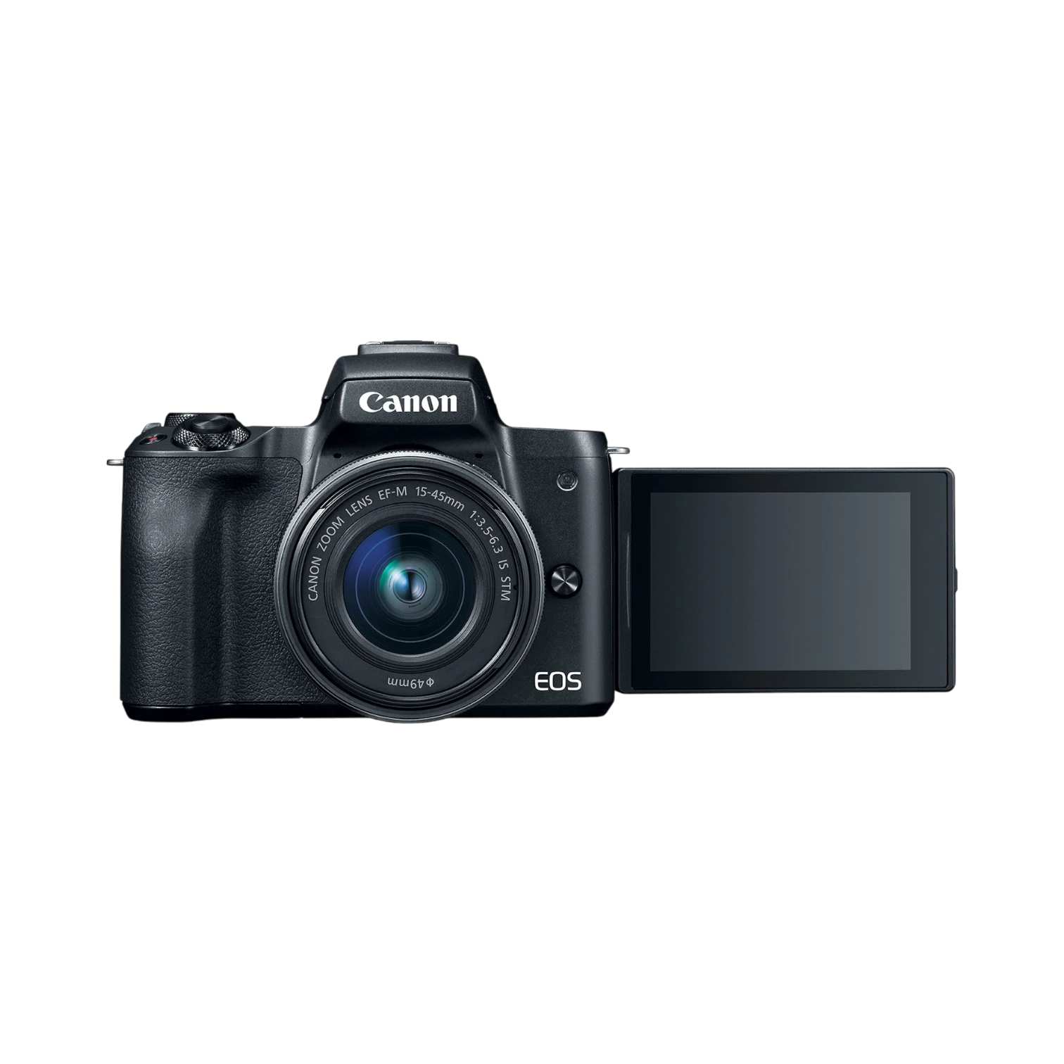 Canon EOS M50 Mirrorless Camera with 15-45mm Lens Video Creator Kit (Black) — Being Shipped