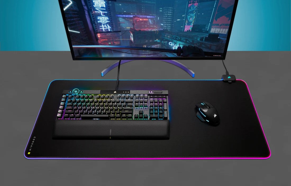 Corsair MM700 RGB Extended RGB Gaming Mouse Pad (Black) — Being Shipped