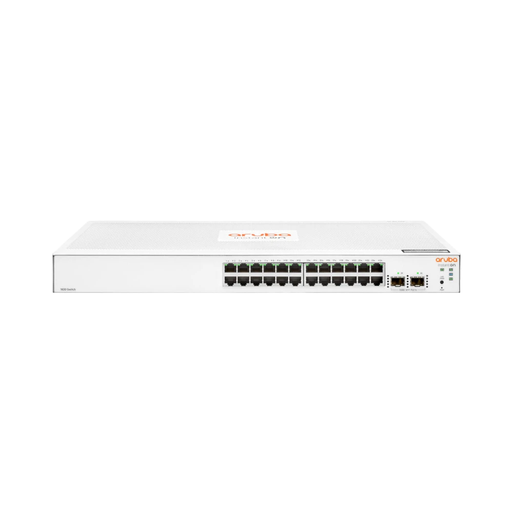 Aruba Instant On 1830 JL812A 24-Port Gigabit Managed Network Switch — Being Shipped