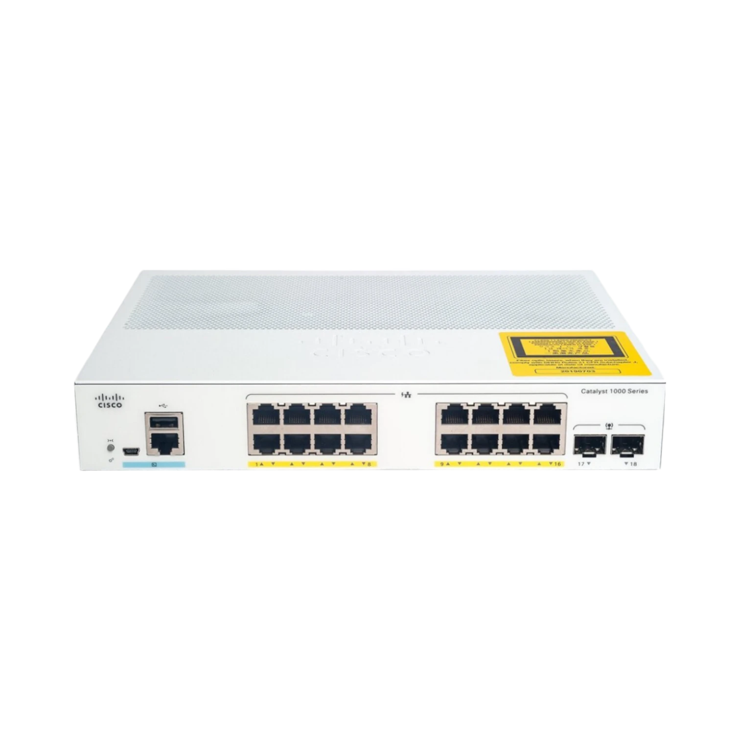 Cisco Catalyst 1000 16-Port PoE+ Managed Gigabit Switch — Being Shipped