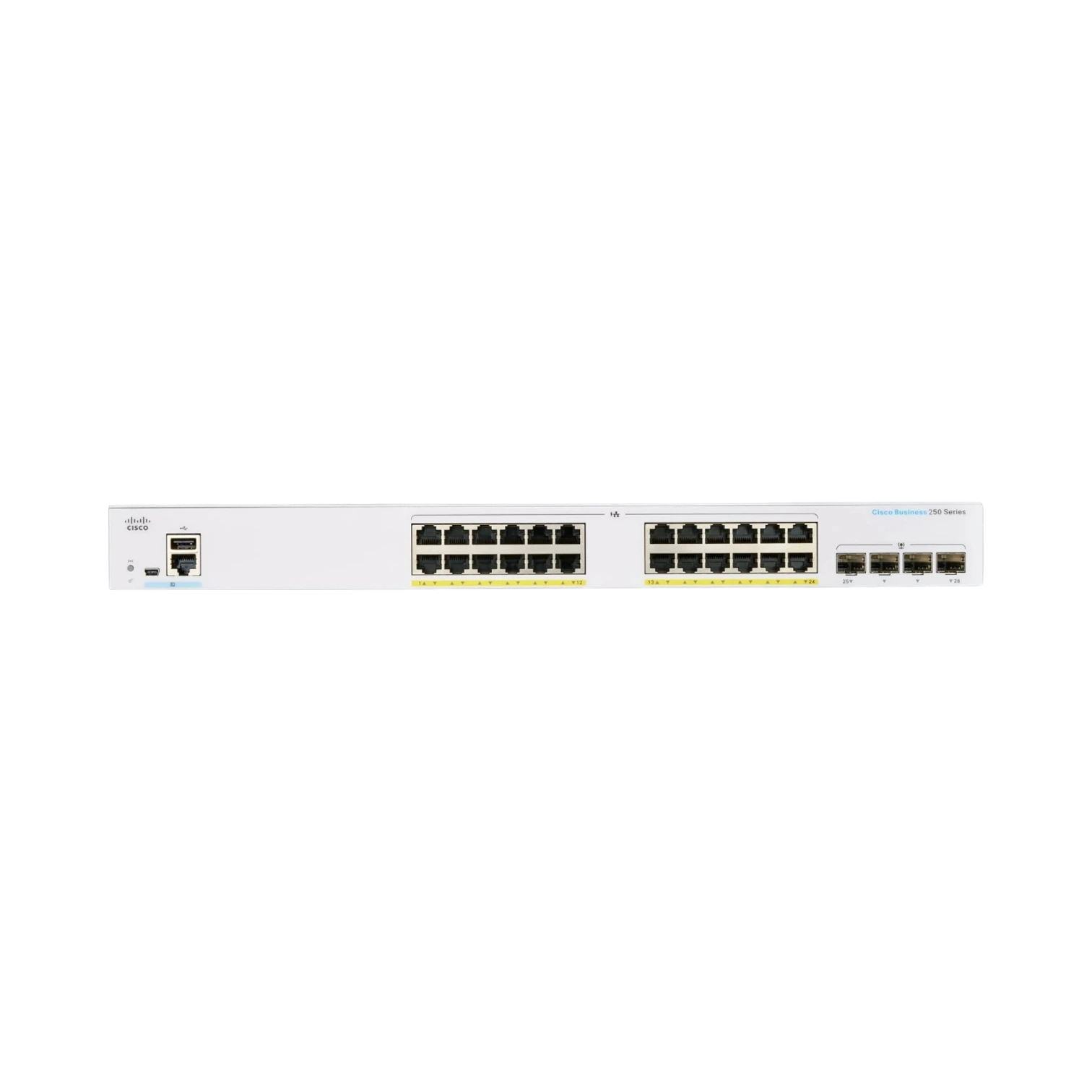 Cisco Business 250 Series 28-Port Smart Rack-Mount Switch — Being Shipped