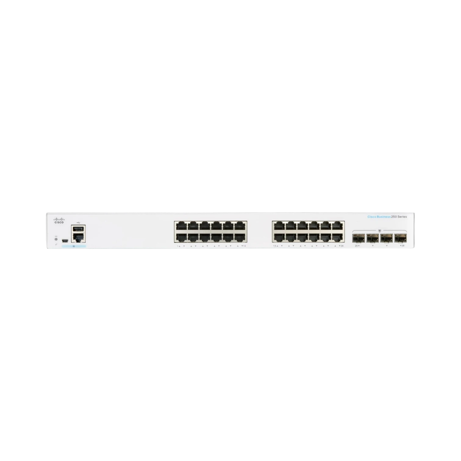 Cisco Business 250 Series 24-Port Smart PoE+ Rack Switch — Being Shipped