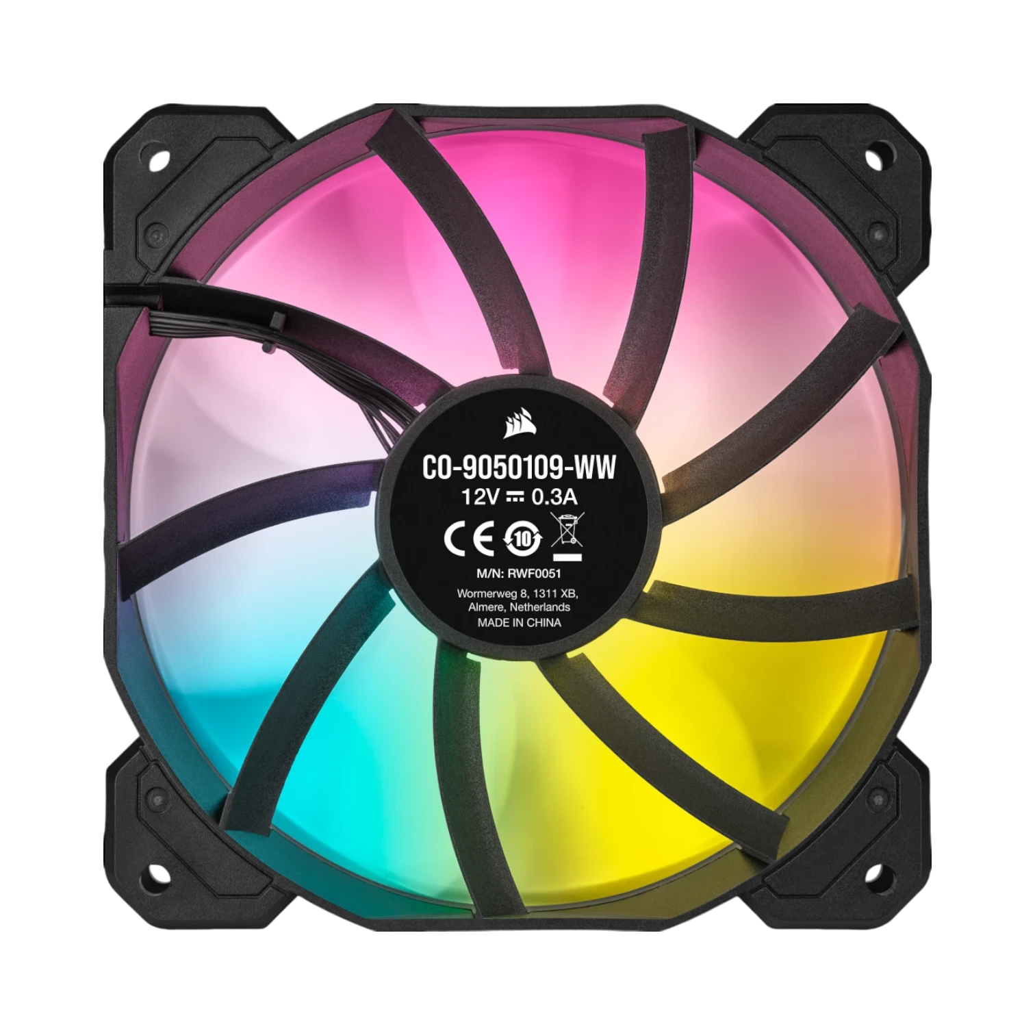 Corsair iCUE SP120 3-Pack RGB ELITE Performance 120mm Case Fan (Black) — Being Shipped