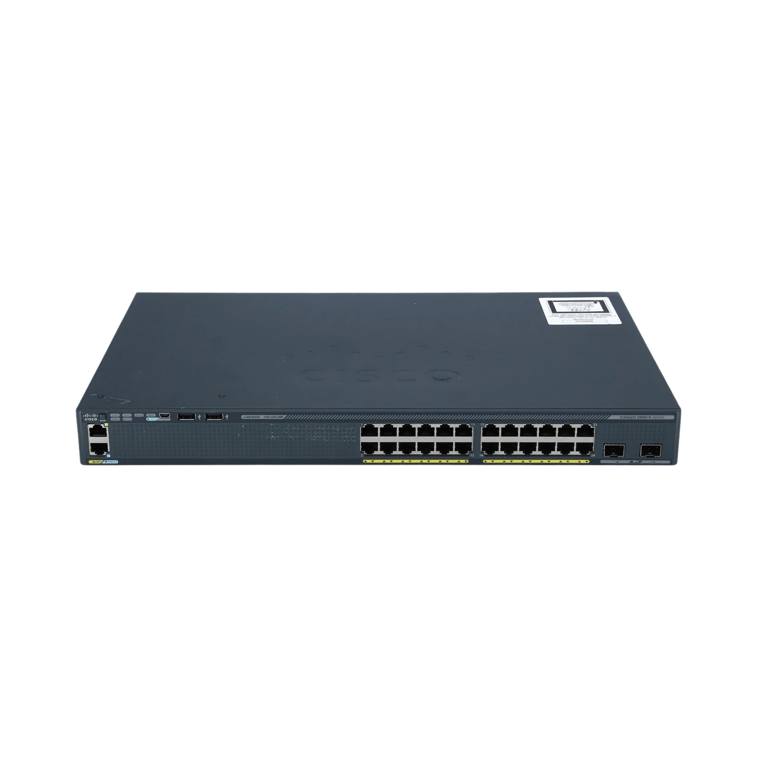 Cisco Catalyst 2960-X 2 x 10G SFP+ LAN Base 24- Ports GigE Managed Switch — Being Shipped