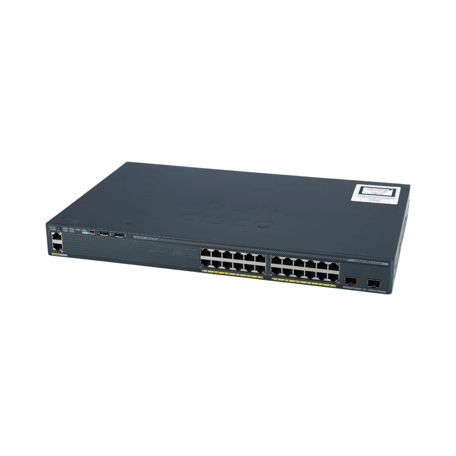 Cisco Catalyst 2960-X 2 x 10G SFP+ LAN Base 24- Ports GigE Managed Switch — Being Shipped