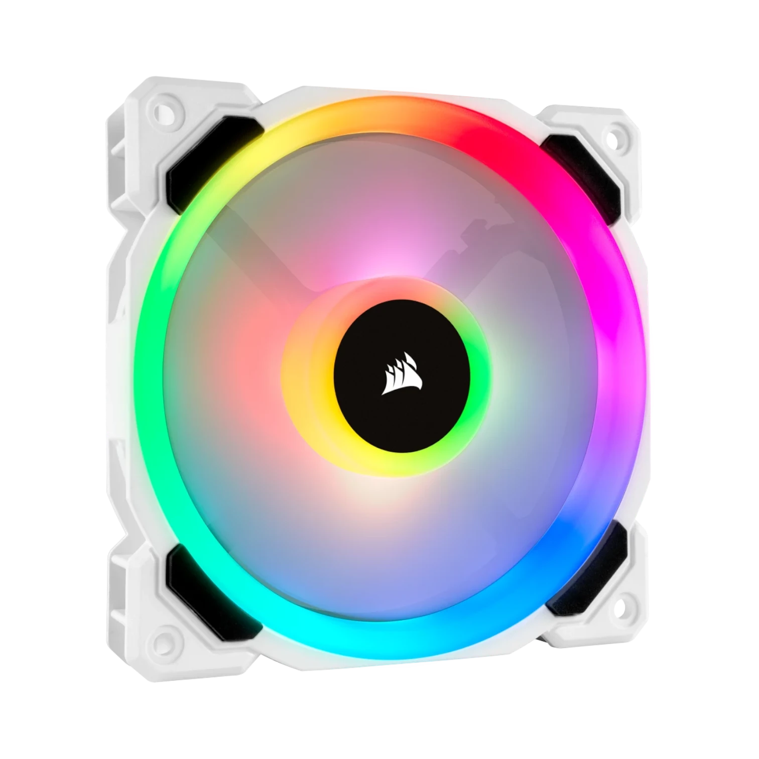 Corsair LL120 RGB 120mm Dual Light Loop RGB LED PWM Fan (White) — Being Shipped