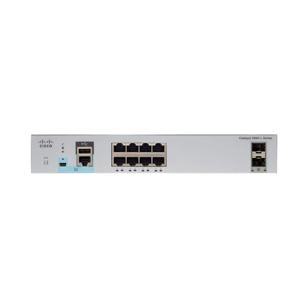 Cisco Catalyst 2960L 8-Port Managed Gigabit Switch — Being Shipped