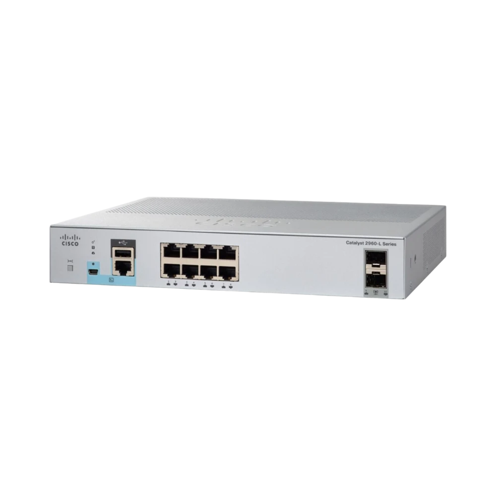 Cisco Catalyst 2960L 8-Port Managed Gigabit Switch — Being Shipped