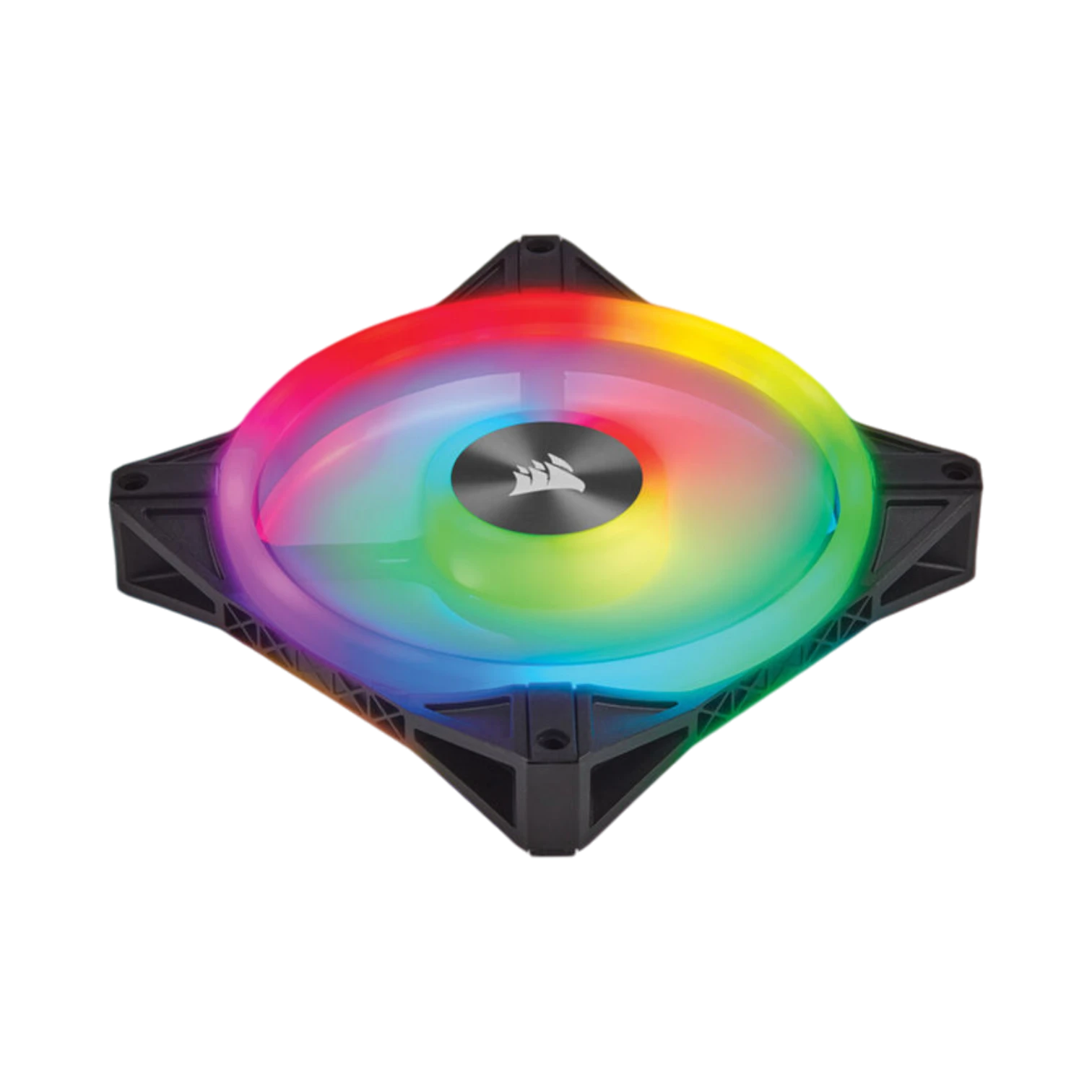 Corsair iCUE QL120 3-Pack RGB 120mm PWM Lighting Node CORE Fan (Black) — Being Shipped