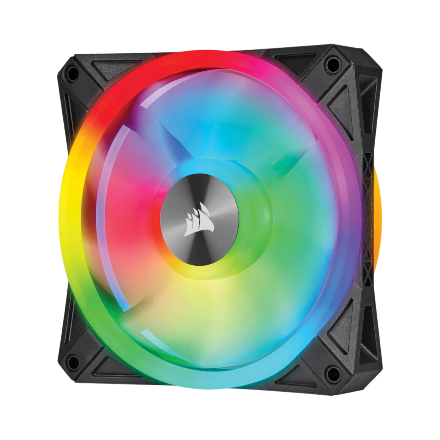 Corsair iCUE QL120 3-Pack RGB 120mm PWM Lighting Node CORE Fan (Black) — Being Shipped