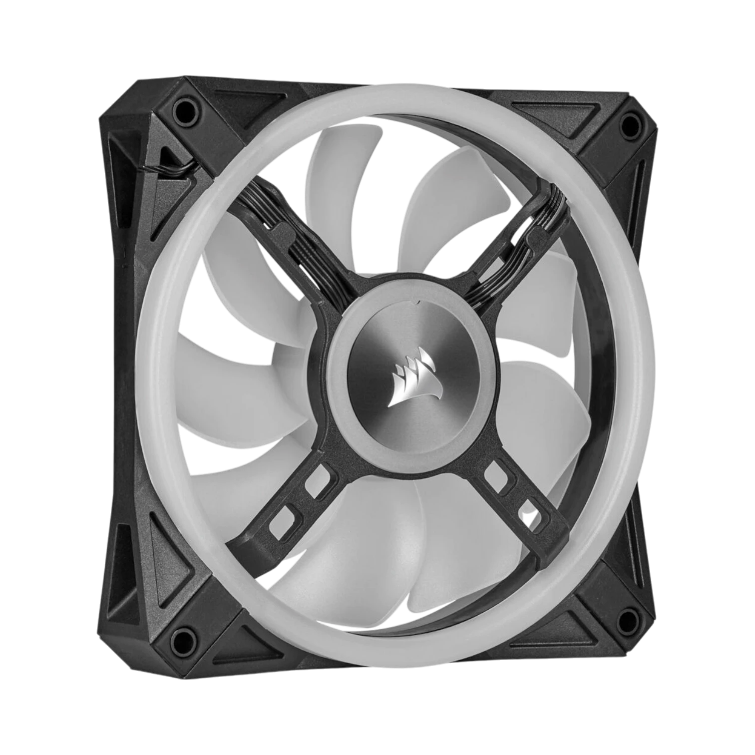 Corsair iCUE QL120 3-Pack RGB 120mm PWM Lighting Node CORE Fan (Black) — Being Shipped